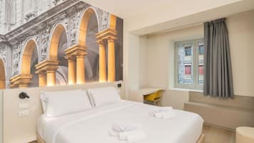 Superior Double Room, Non Smoking | In-room safe, desk, laptop workspace, iron/ironing board