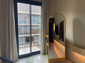 Chambre Standard avec lits jumeaux, balcon | Balcon