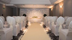 Innenbereich für Hochzeiten