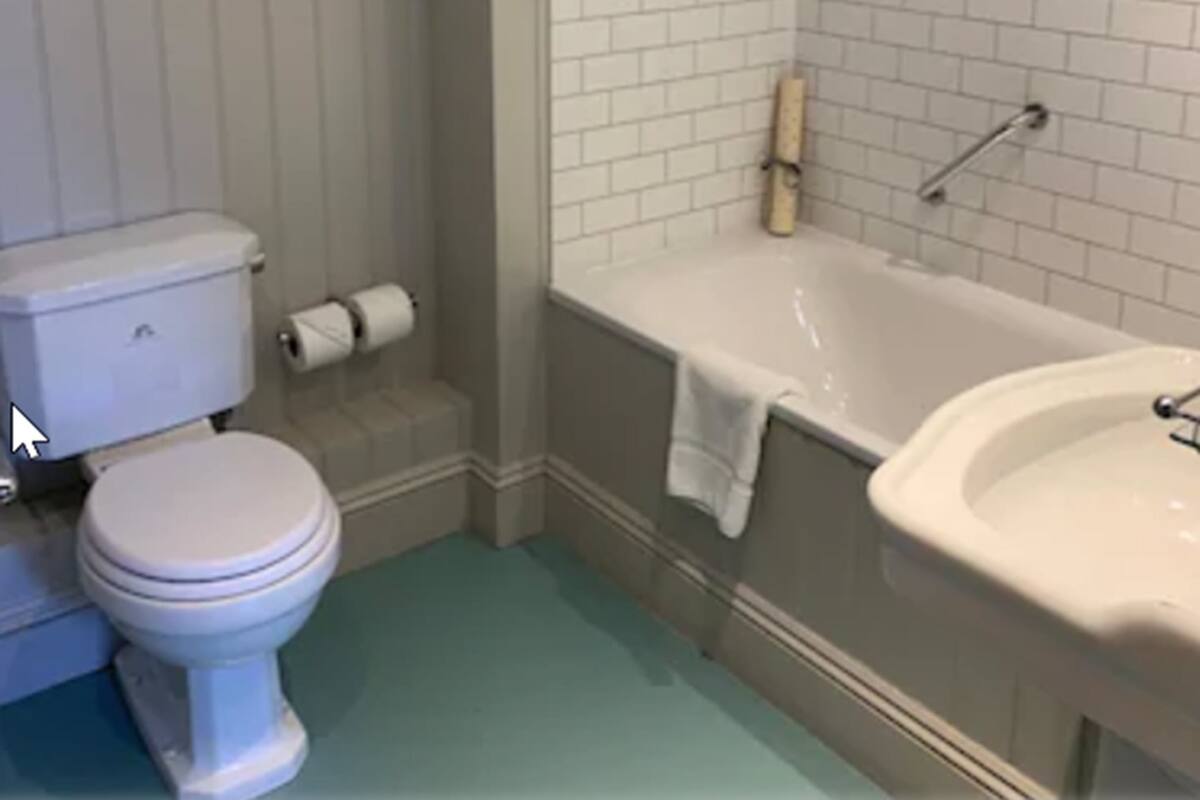 free toiletries, hair dryer, towels, shampoo