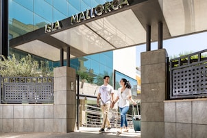 Entrada de la propiedad