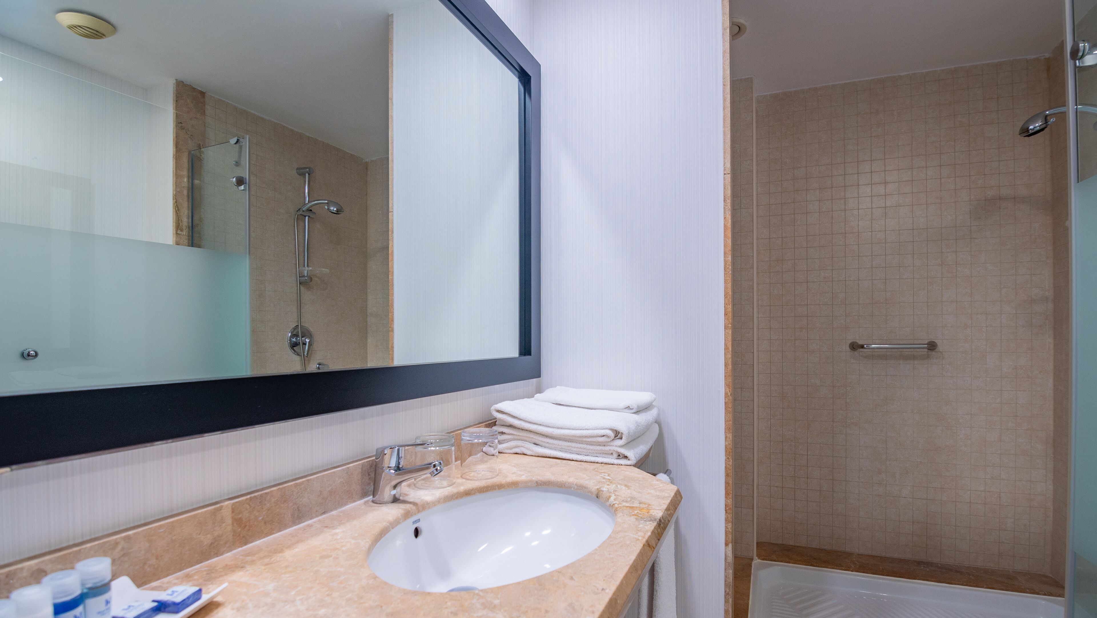 premium double room, balcony | bathroom sink