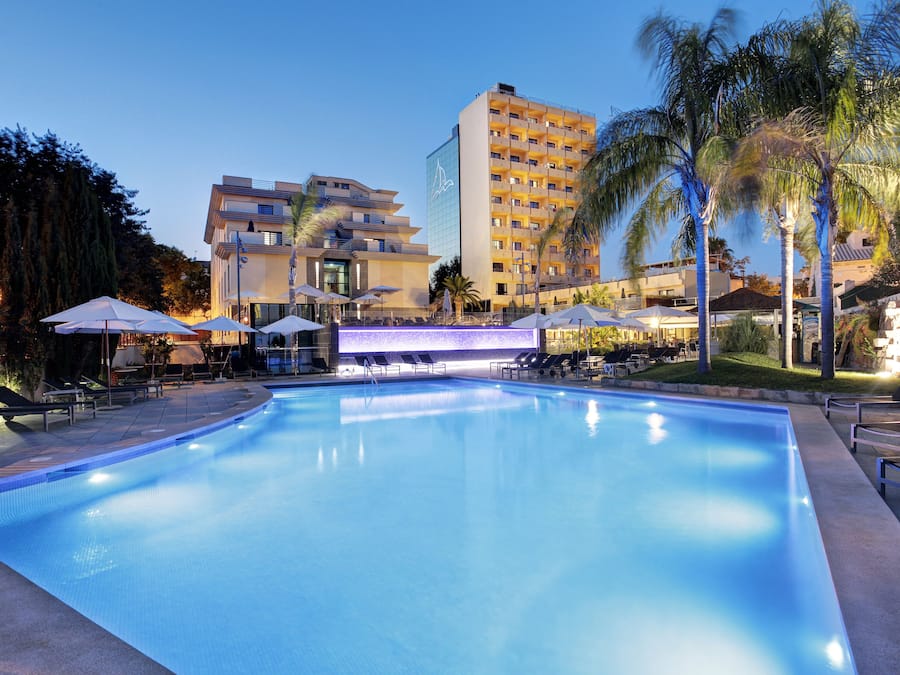 Voorkant van accommodatie