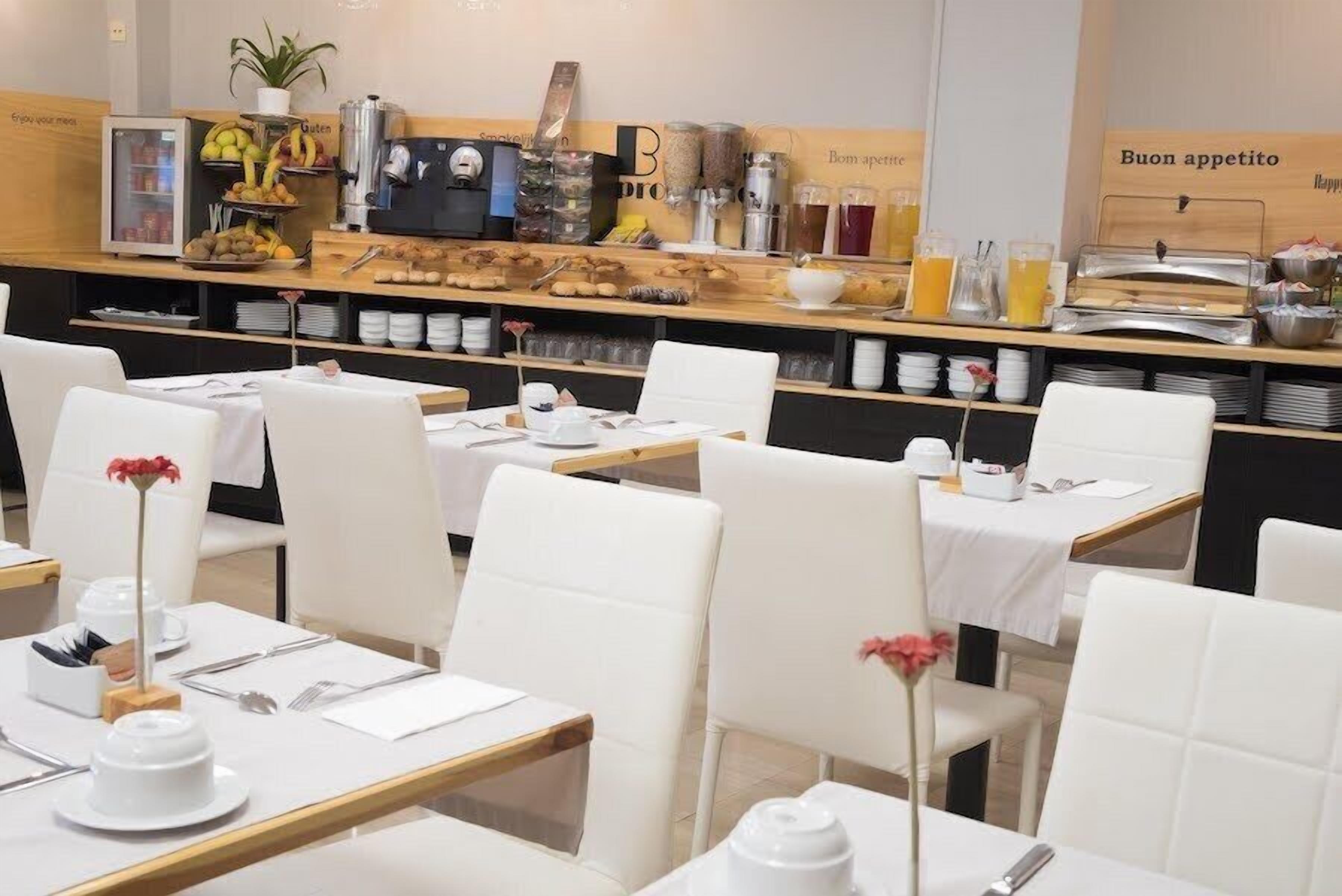 daily buffet breakfast (eur 14.50 per person)