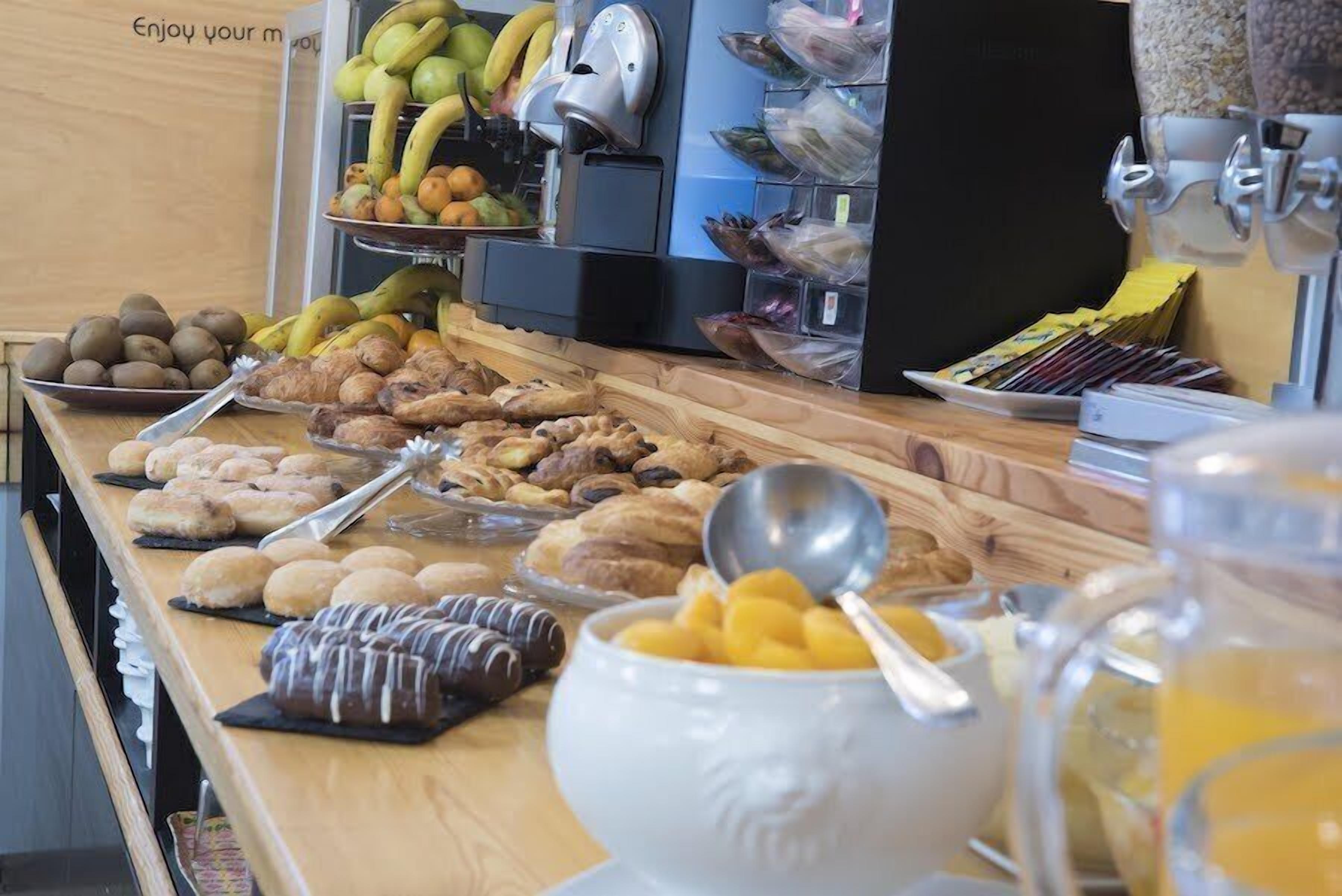 daily buffet breakfast (eur 14.50 per person)