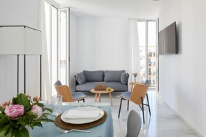 Penthouse | Coin séjour | Télévision LCD