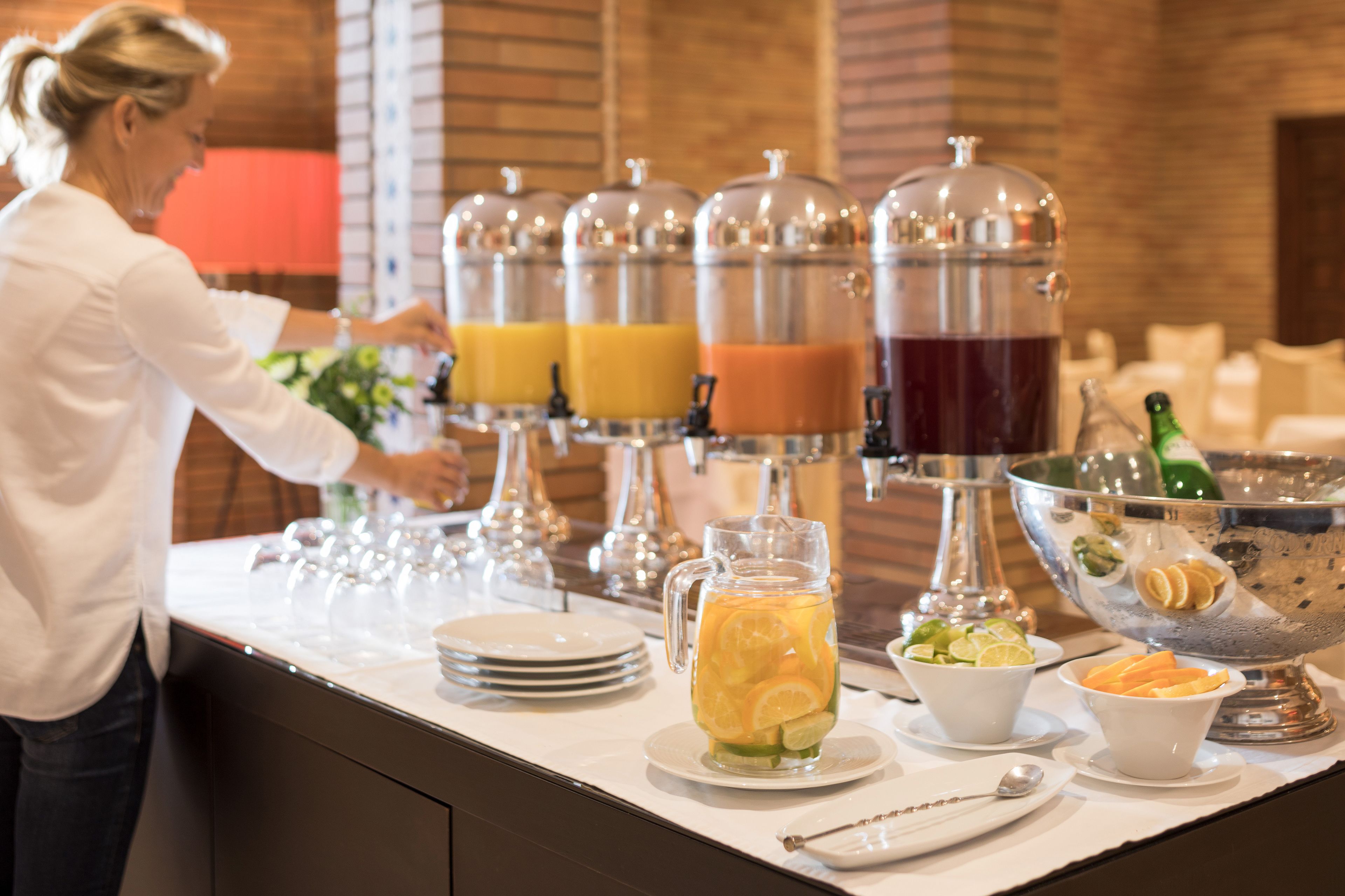 daily buffet breakfast (eur 22 per person)