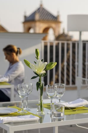 Terrasse sur le toit