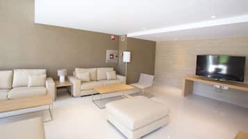 Sala de estar en el lobby