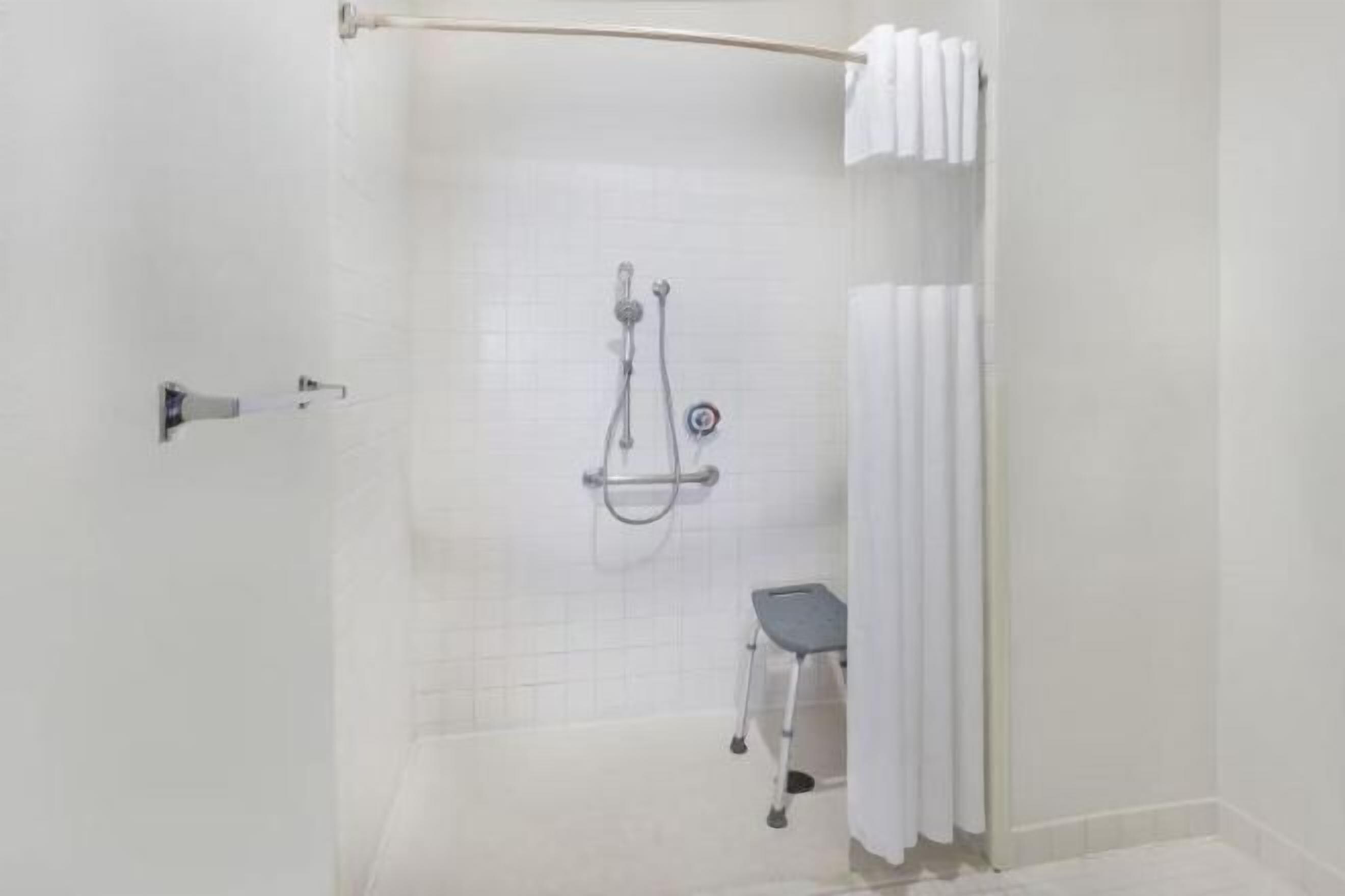 Bathroom | Combined shower/tub, free toiletries, hair dryer, towels