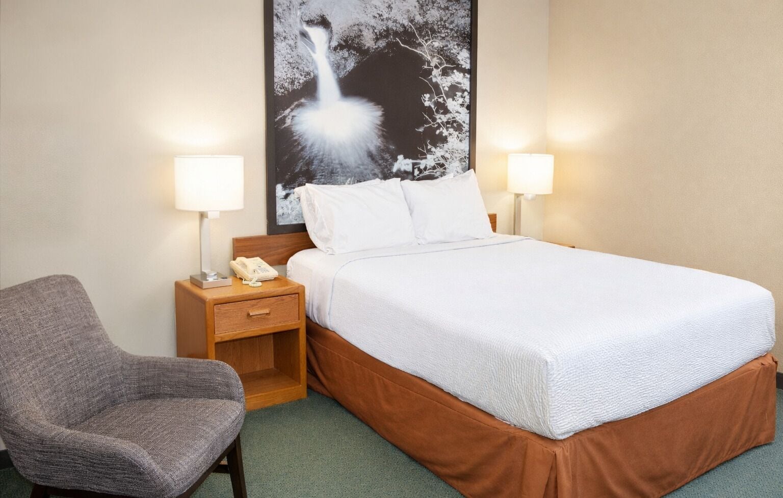 In-room safe, desk, iron/ironing board, free cribs/infant beds