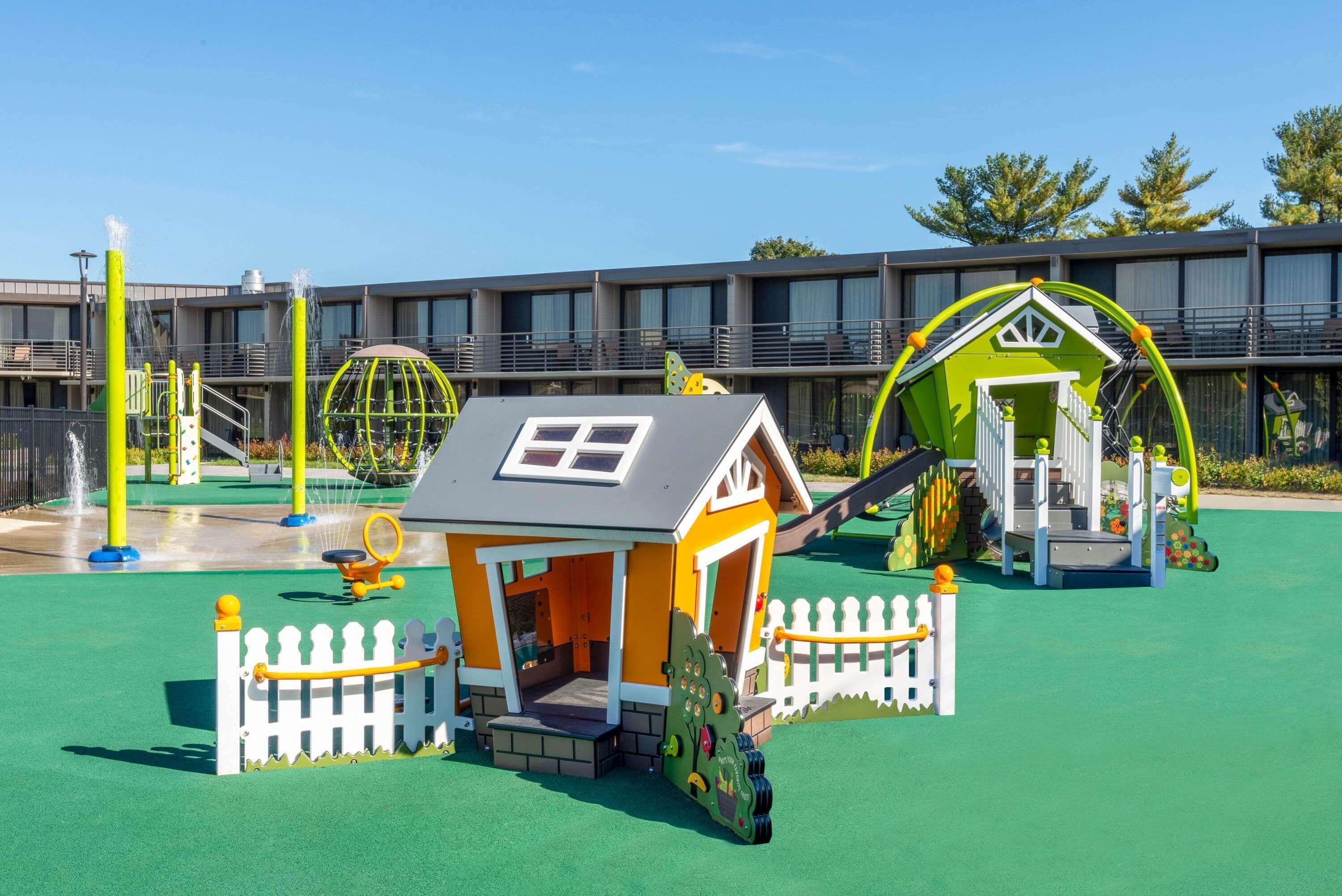 儿童活动区 - 室外