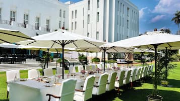 Espace mariage en plein air