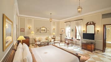 Cadar Frette Itali, peralatan tempat tidur premium, gebar bulu kapas