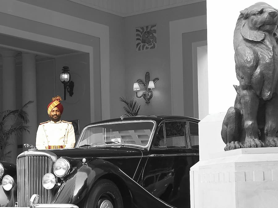 Façade de l’hébergement