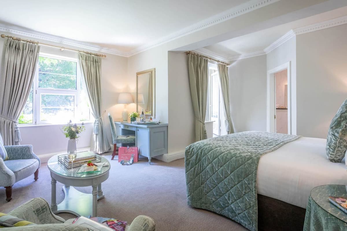 in-room safe, desk, blackout curtains, iron/ironing board