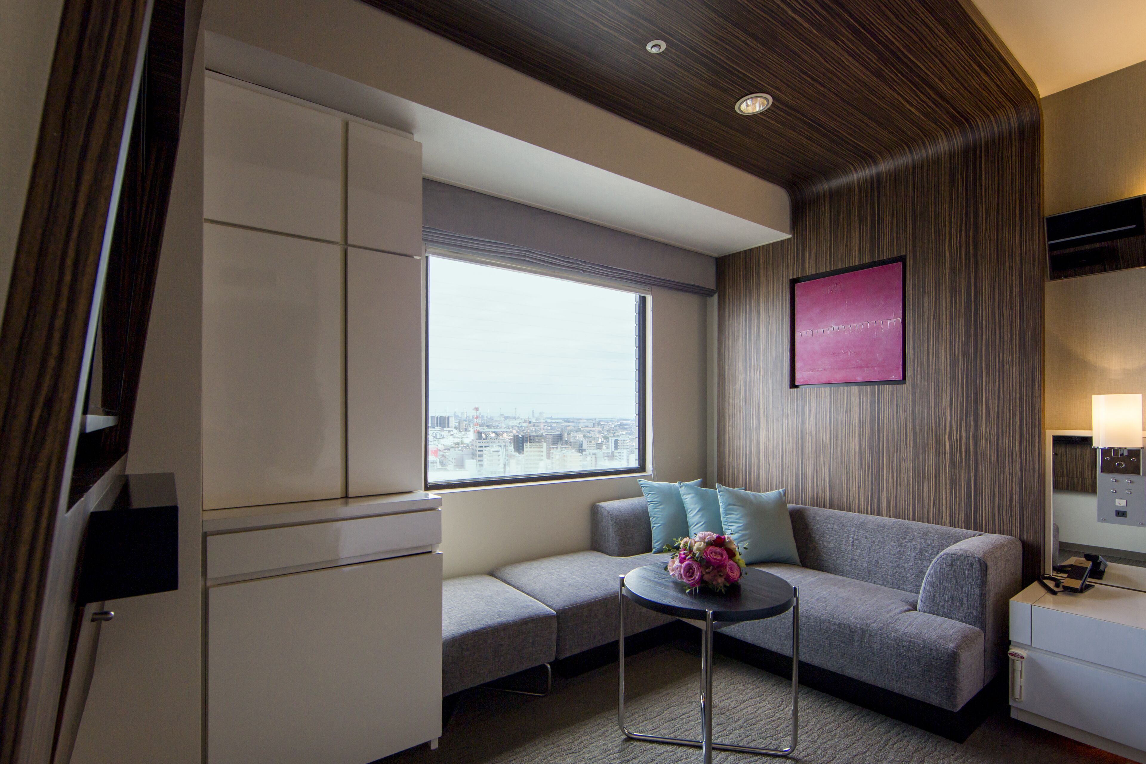 executive double relax type - non smoking, airweave(sky view) | 1 bedroom, premium bedding, minibar, desk