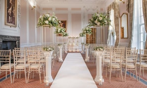 Innenbereich für Hochzeiten