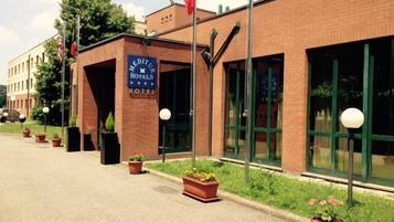 Entrada de la propiedad