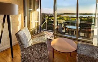 Double Room | Egyptian cotton sheets, down comforters, pillowtop beds, minibar