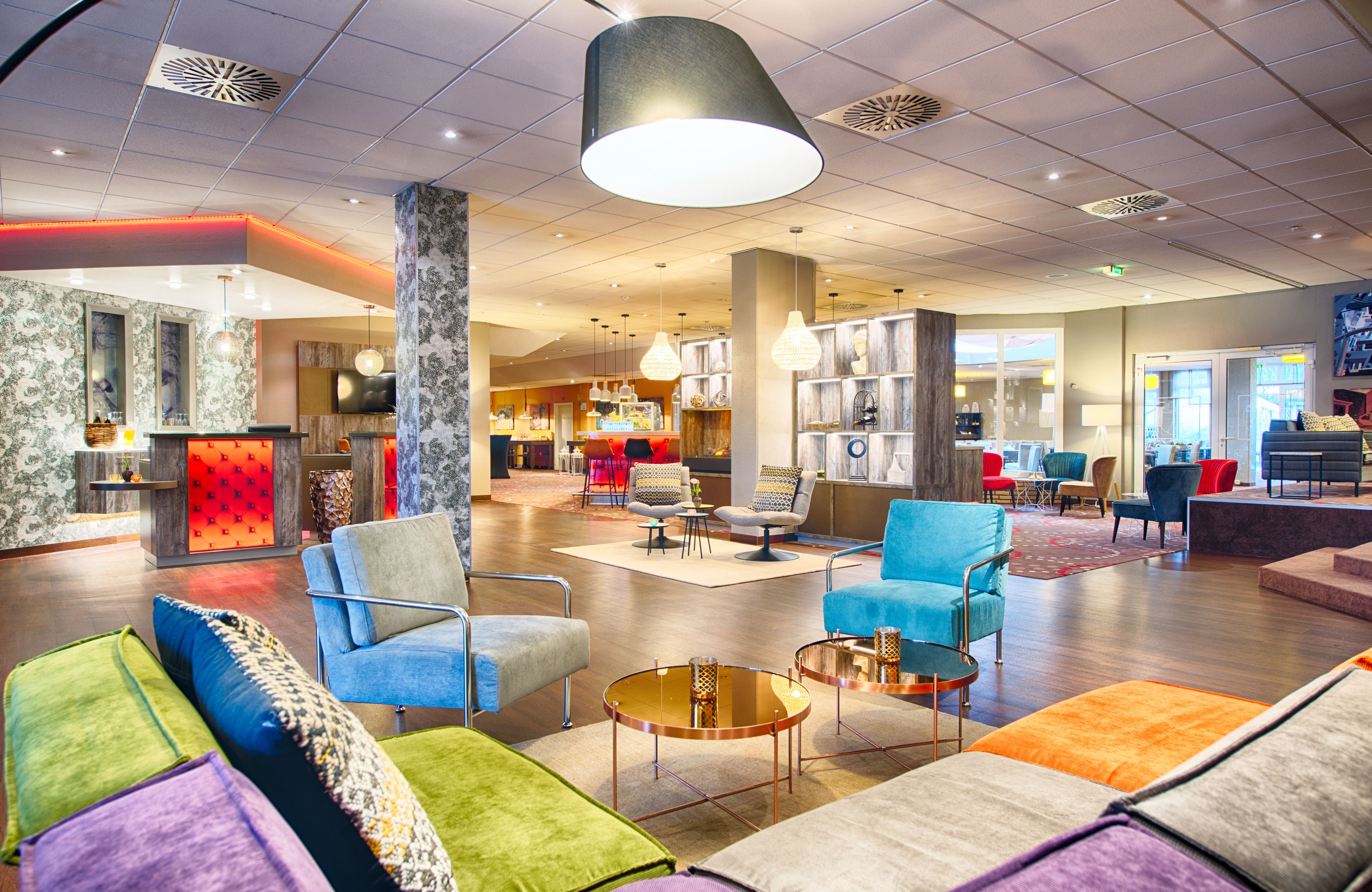 Sitzecke in der Lobby