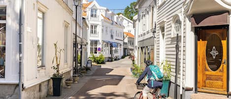 Voorkant van accommodatie