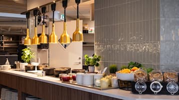 Frokostbuffé er inkludert hver dag