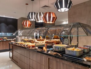 Morgenmadsbuffet hver dag mod et gebyr
