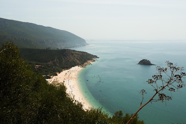 Beach nearby, white sand