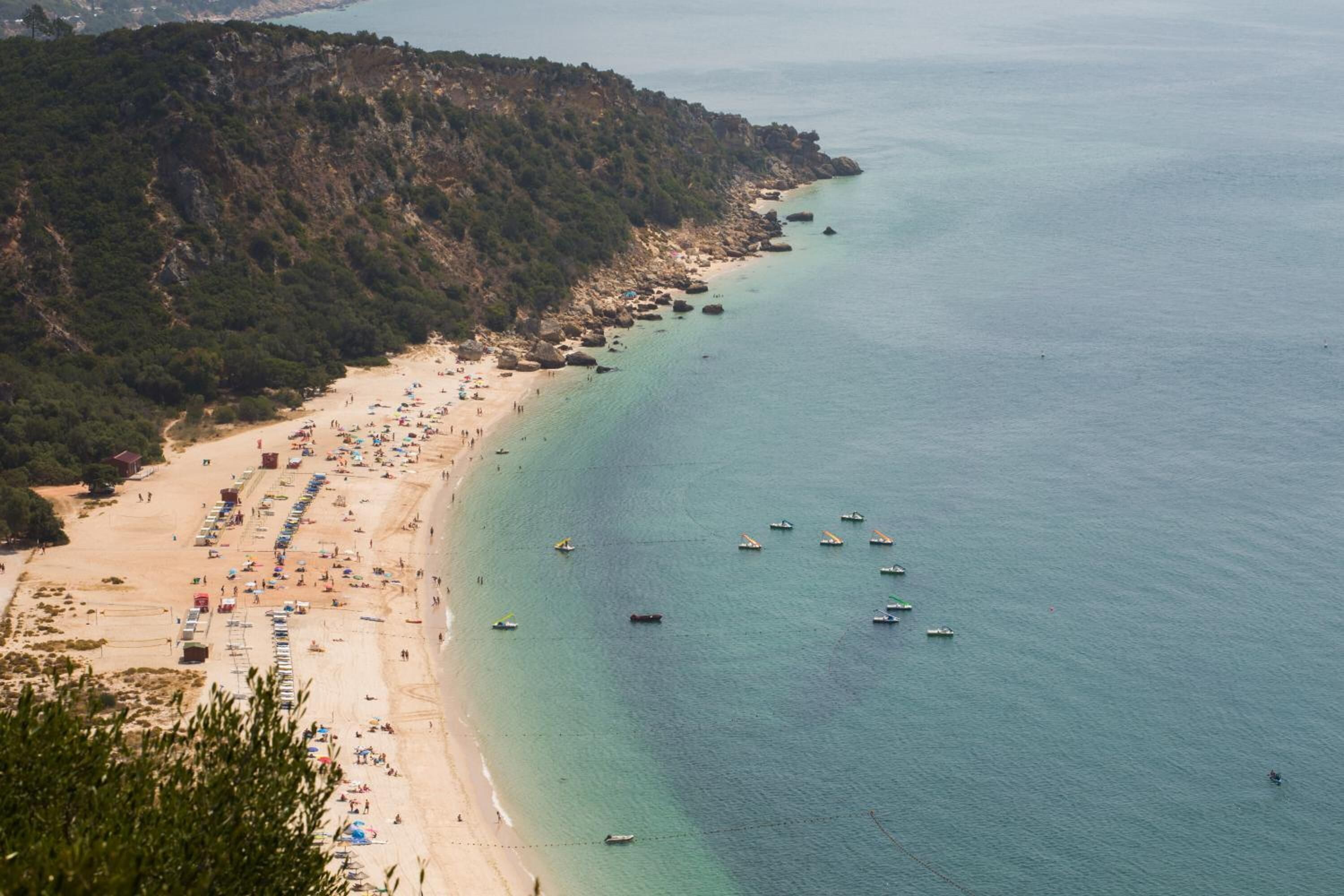 beach nearby, white sand