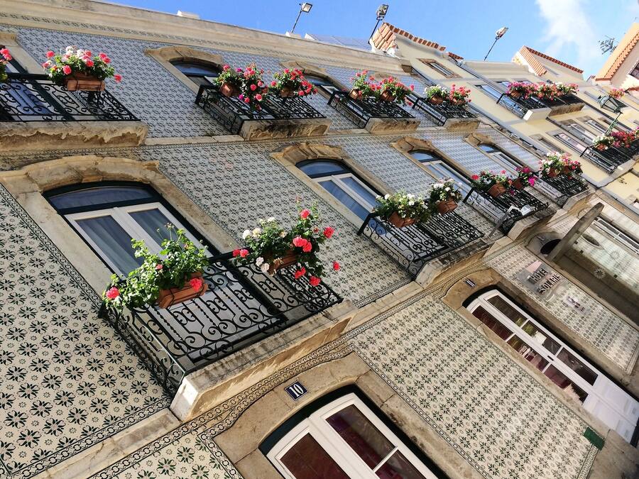 Voorkant van accommodatie