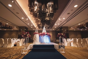 Indoor wedding