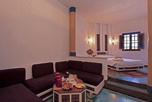 Superior Single Room | Living area | TV - Palais Salam Taroudant (Taroudant)