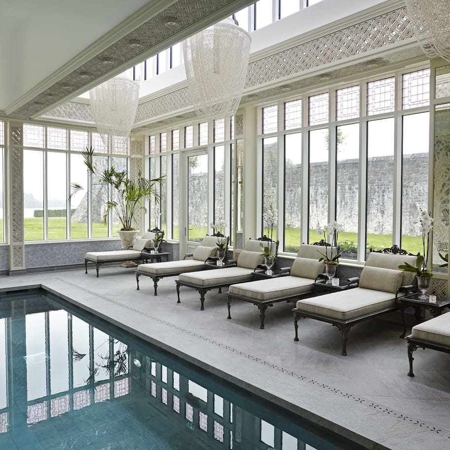 Steam room, body treatments, hot stone massages, body wraps, body scrubs