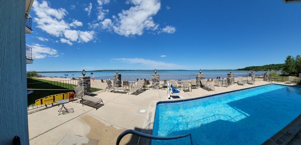 Seasonal outdoor pool