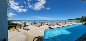 Seasonal outdoor pool