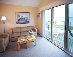 Penthouse Exclusif, 1 chambre, cuisine, vue baie