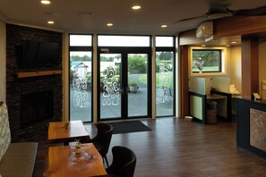 Sala de estar en el lobby