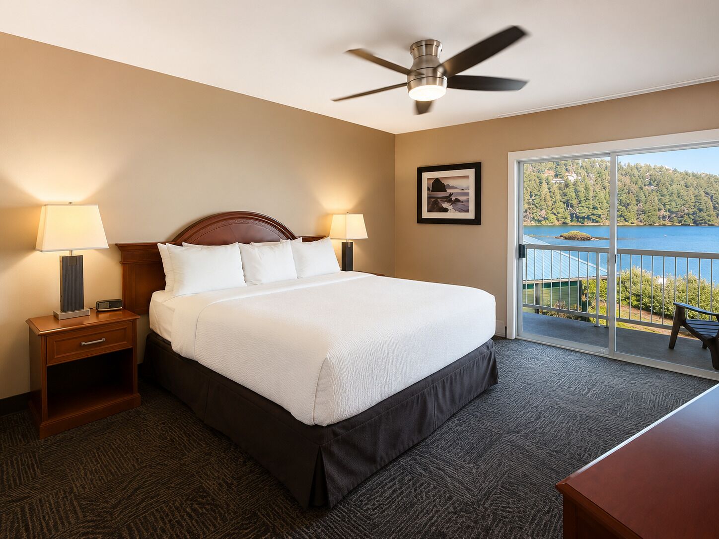 1 Bedroom King Lakeview Suite - No Pets | View from room