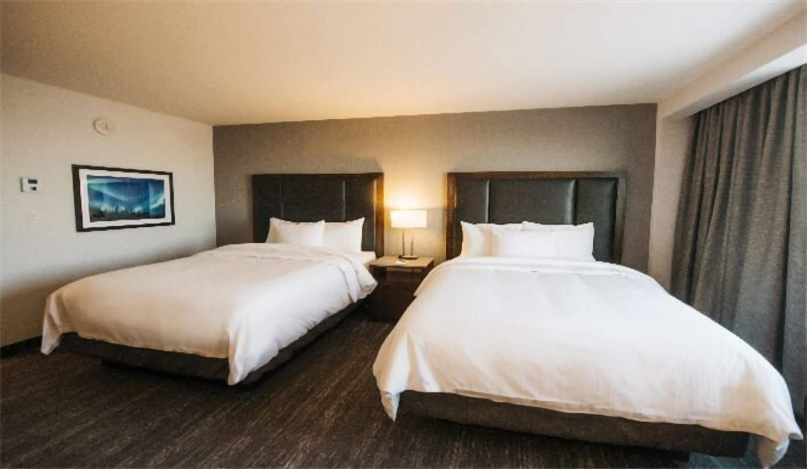 Premium bedding, pillow-top beds, in-room safe, desk