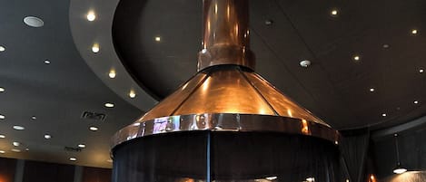 Frokost, lunsj og middag serveres