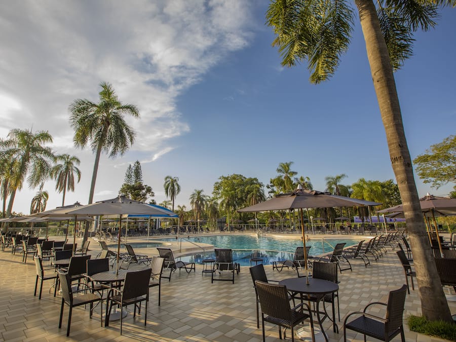 3 outdoor pools, open 10:00 AM to 10:00 PM, free pool cabanas