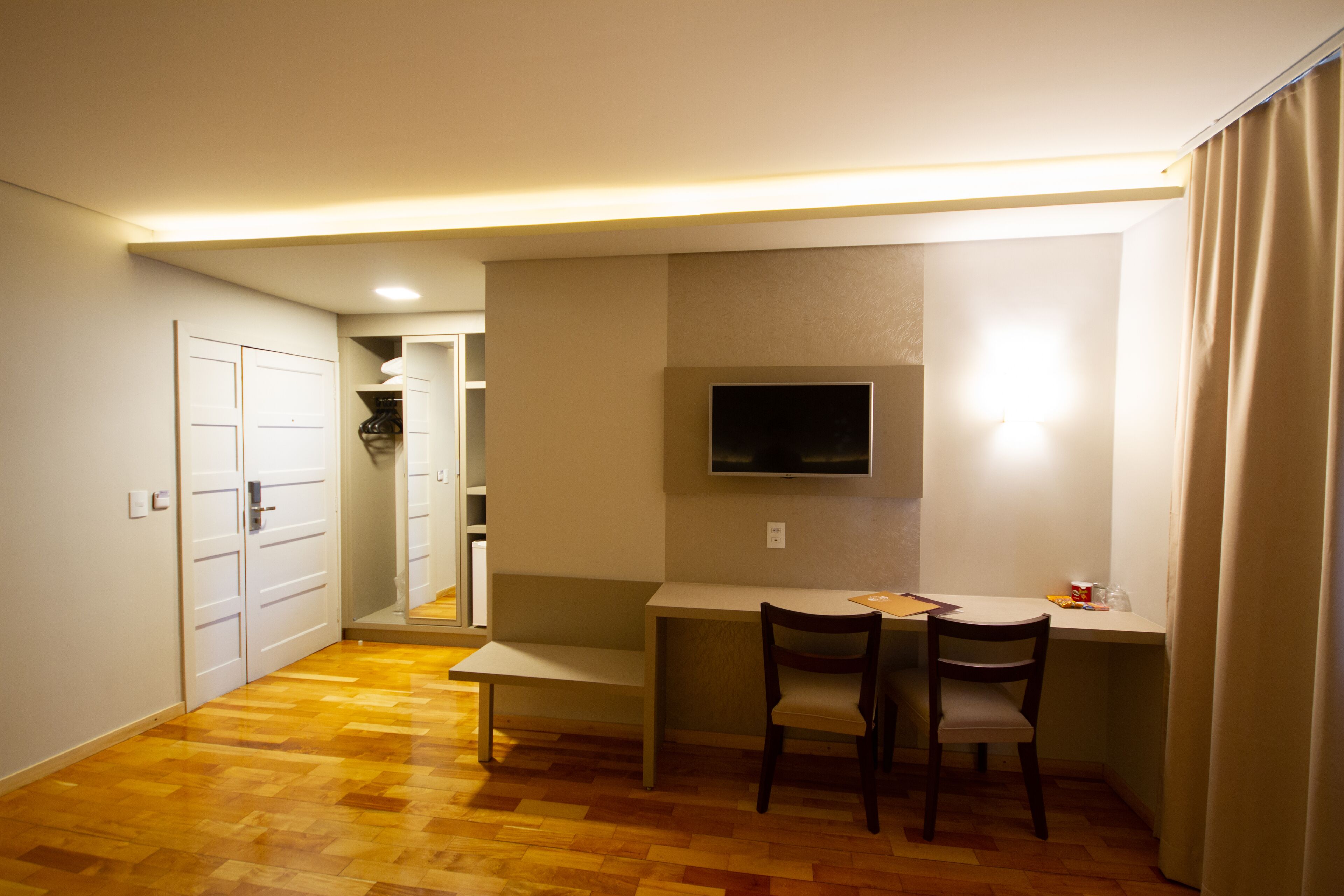 luxo triplo | 1 bedroom, minibar, in-room safe, desk