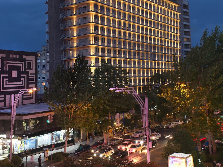 Fachada de la propiedad