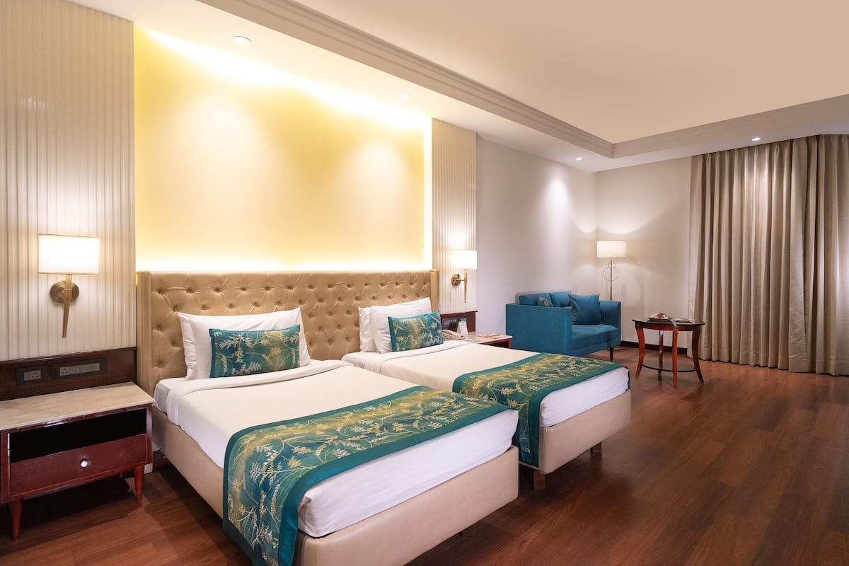 Quarto premium, 1 quarto | Frigobar, cofres nos quartos, escrivaninha