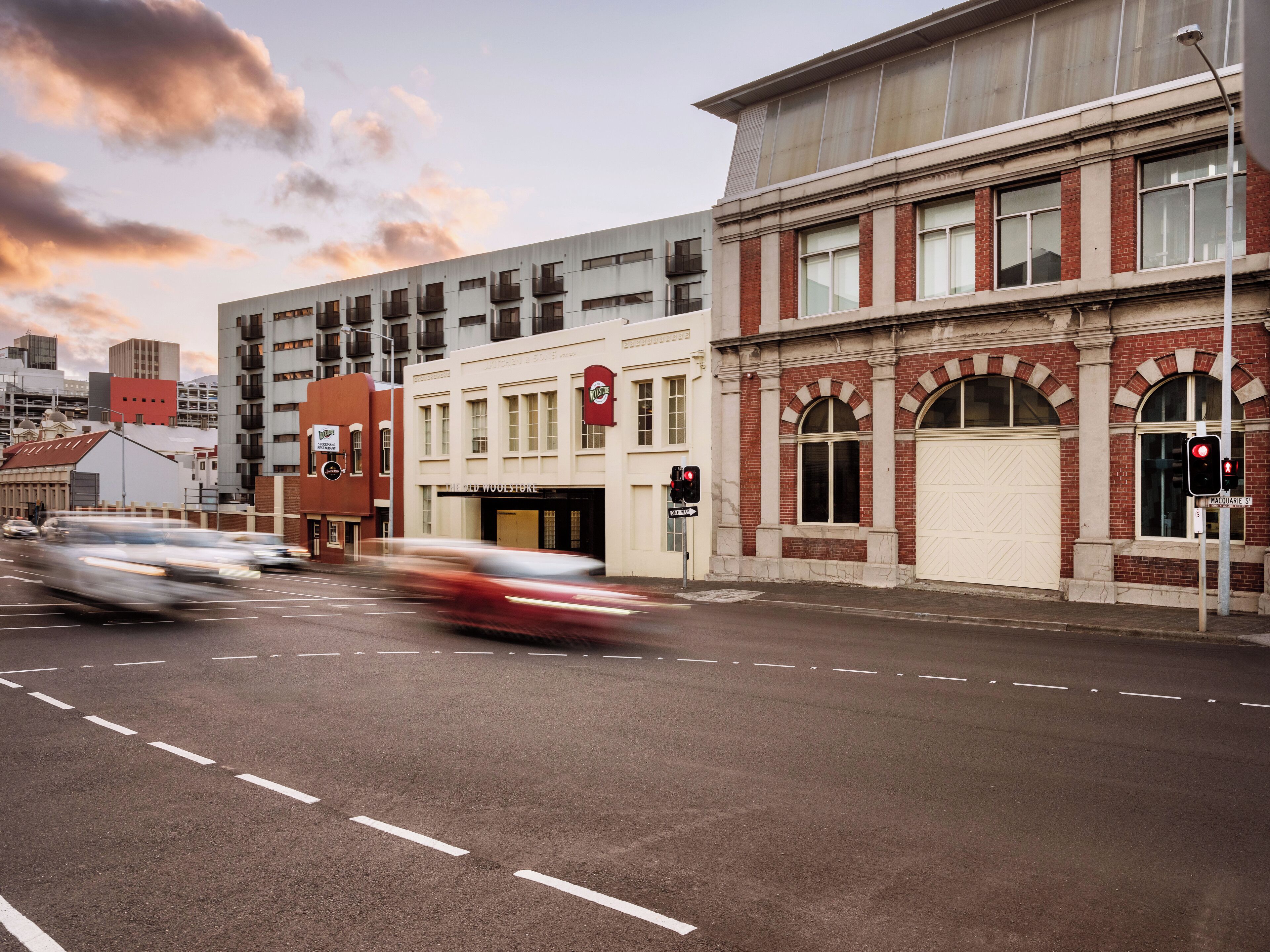 Outdoor wedding area