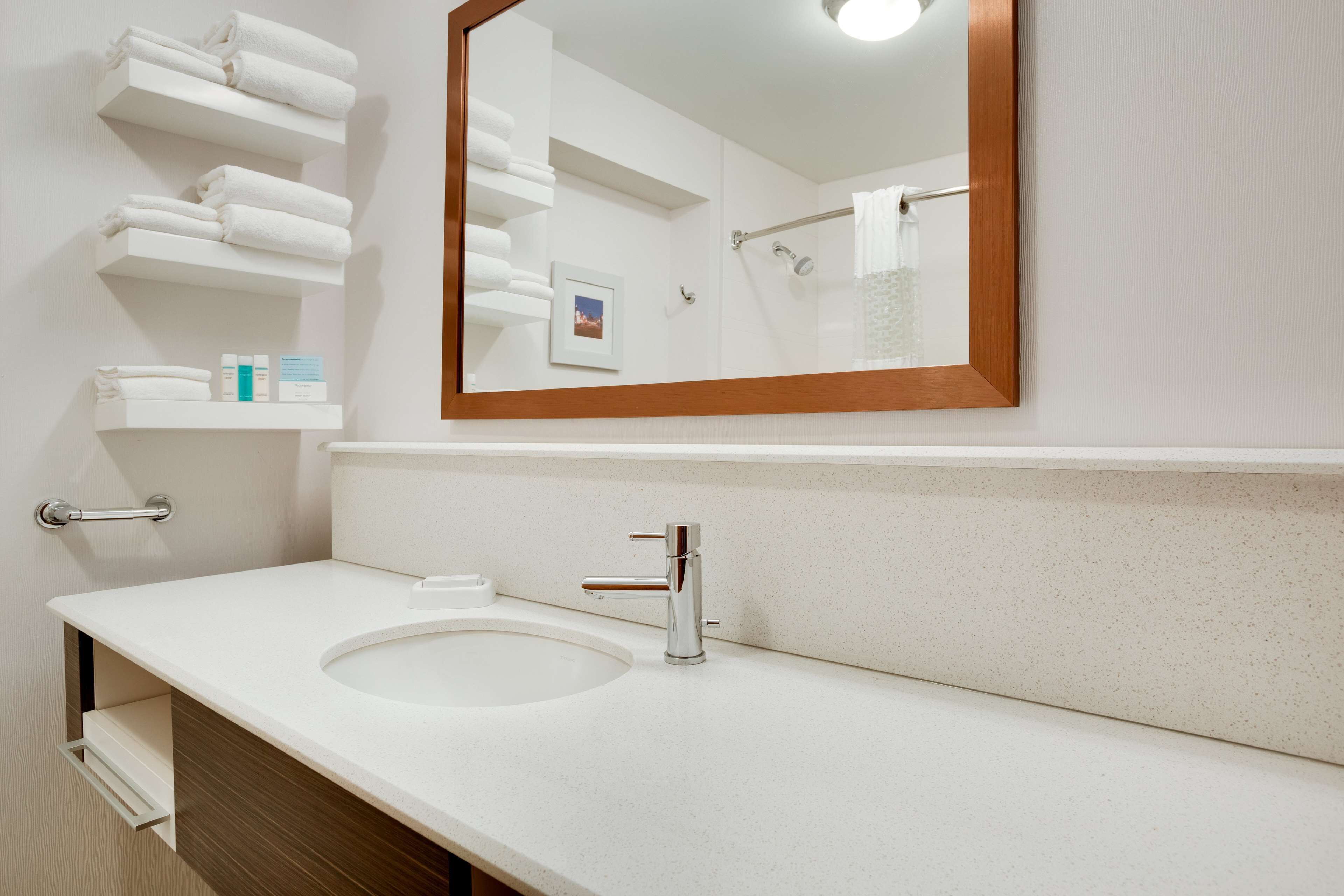 free toiletries, hair dryer, towels, soap