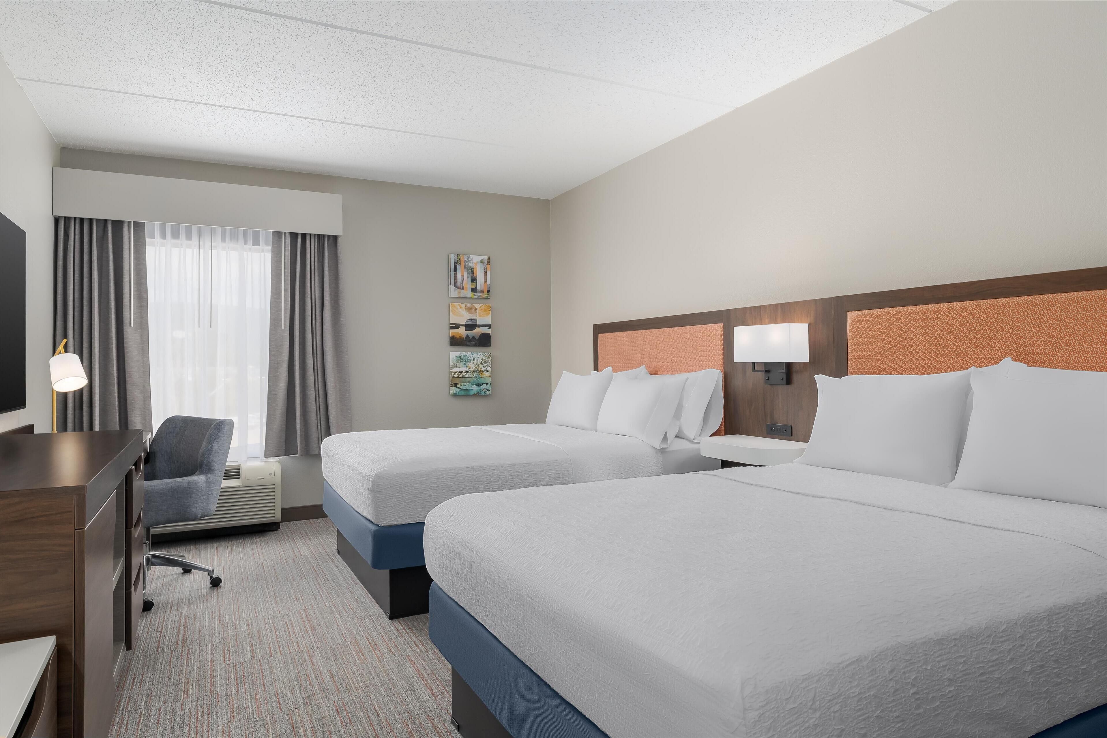 room, 2 queen beds, non smoking | 1 bedroom, hypo-allergenic bedding, desk, laptop workspace