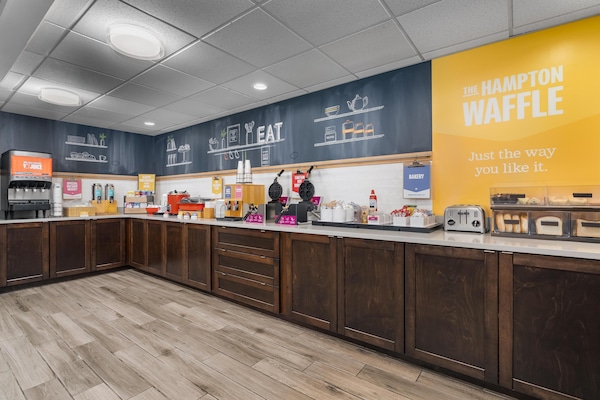 Café da manhã continental grátis todos os dias