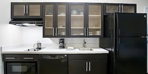 Pillow-top beds, desk, laptop workspace, blackout curtains